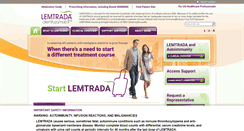 Desktop Screenshot of lemtradahcp.com